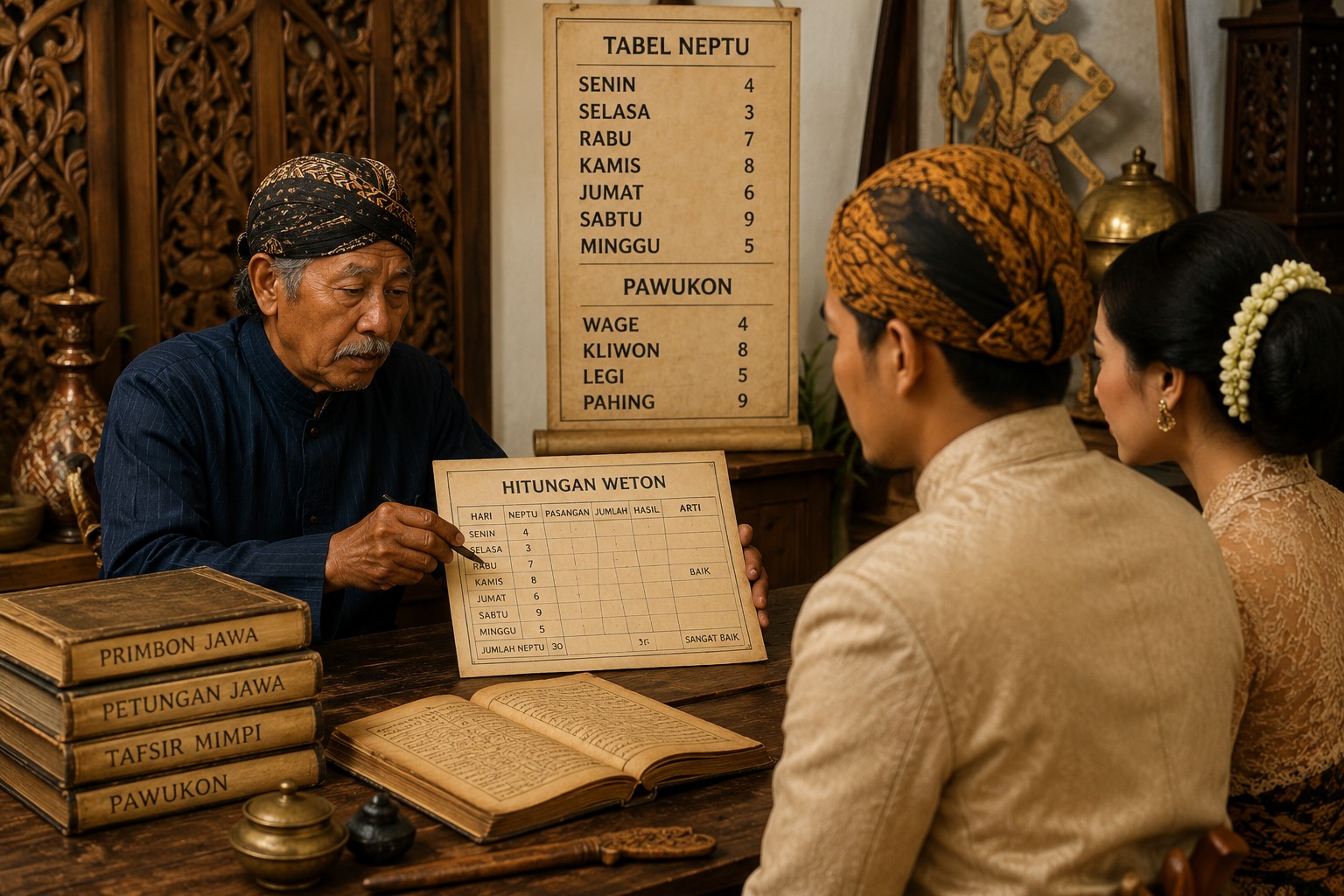 Hitungan Weton Pernikahan Jawa