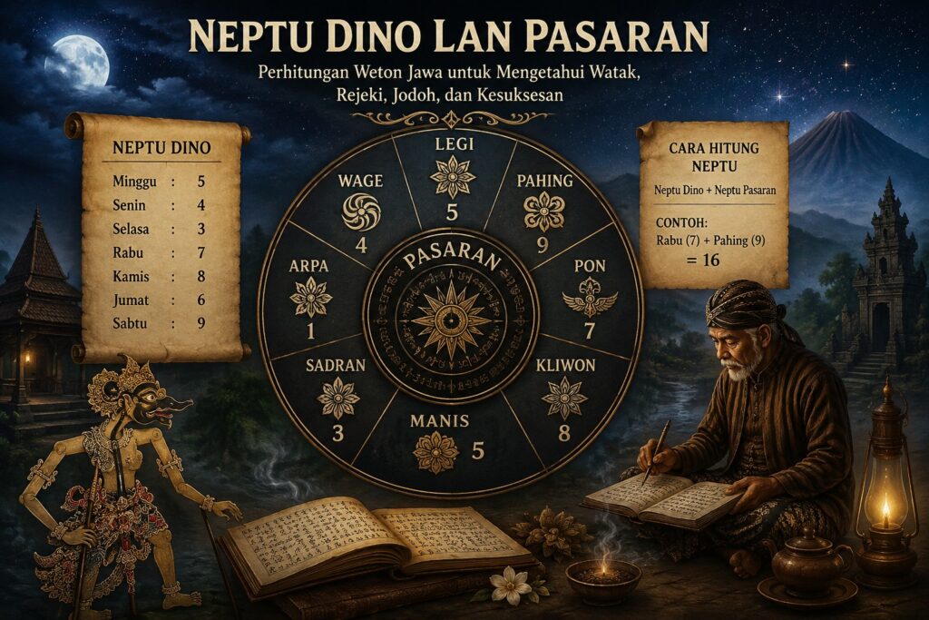 Neptu Dino Lan Pasaran Dan Makna Dalam Primbon Jawa