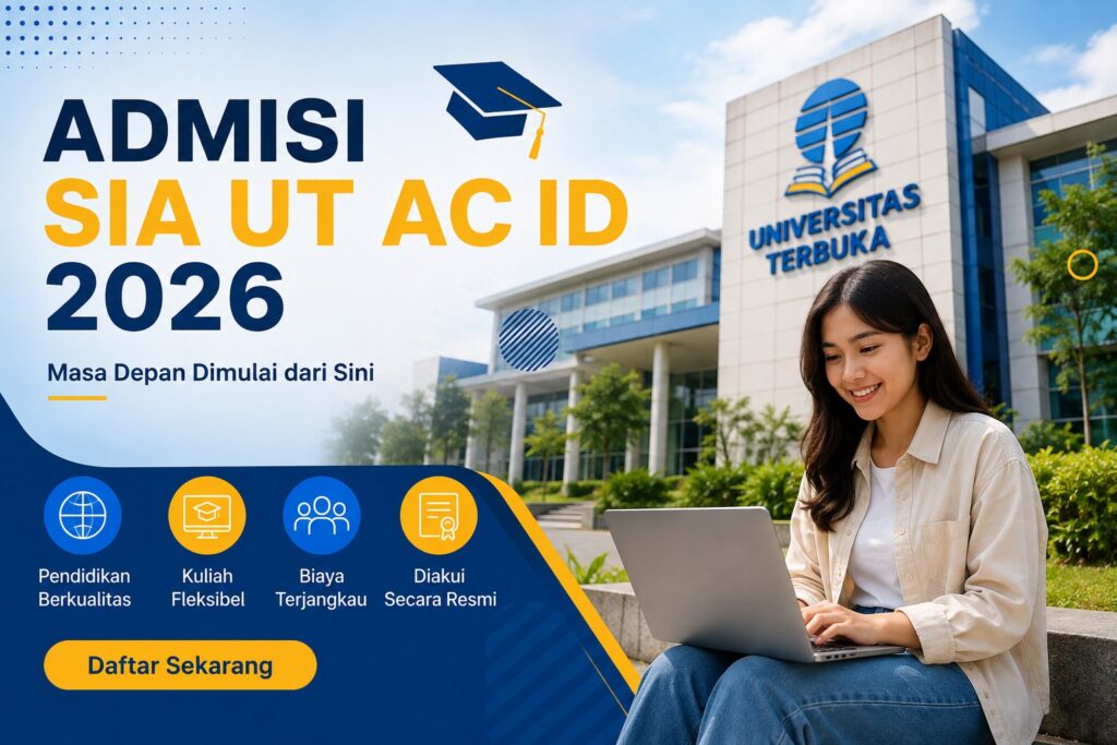 Admisi SIA UT AC ID 2026 Panduan Pendaftaran Lengkap