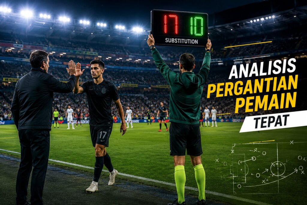Analisis Pergantian Pemain Tepat dalam Sepak Bola Modern