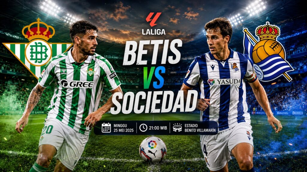 Pertandingan Betis vs Sociedad Jadi Sorotan Liga Spanyol