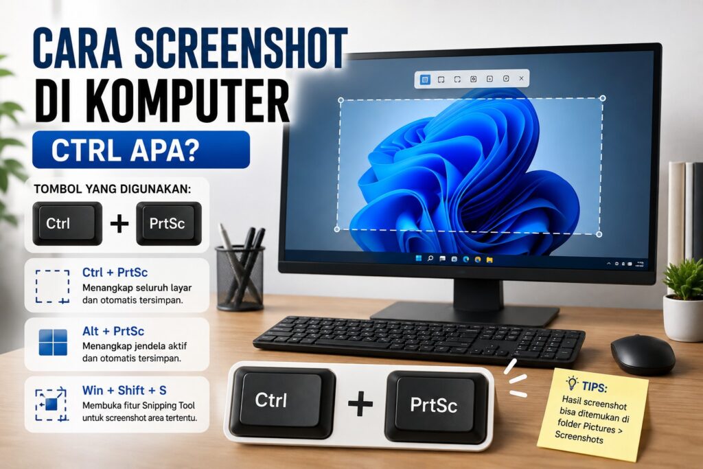 Cara Screenshot Di Komputer Ctrl Apa Panduan Lengkap