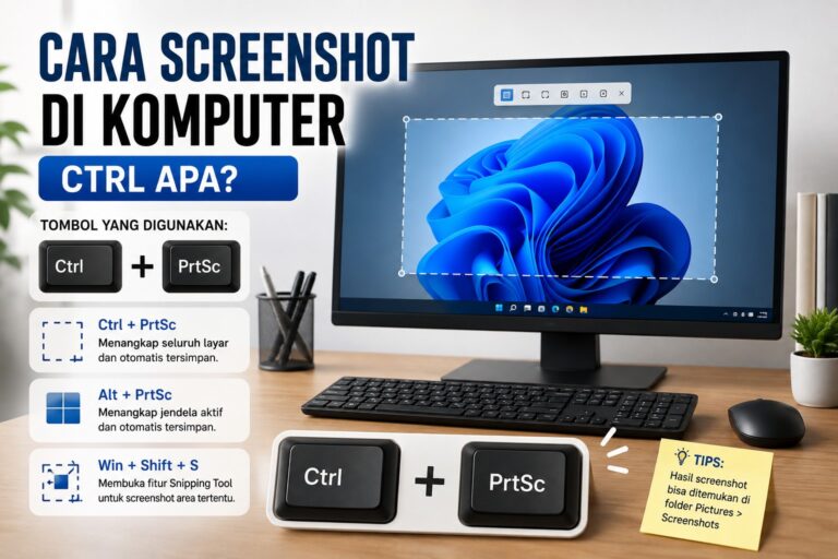 Cara Screenshot Di Komputer Ctrl Apa Panduan Lengkap