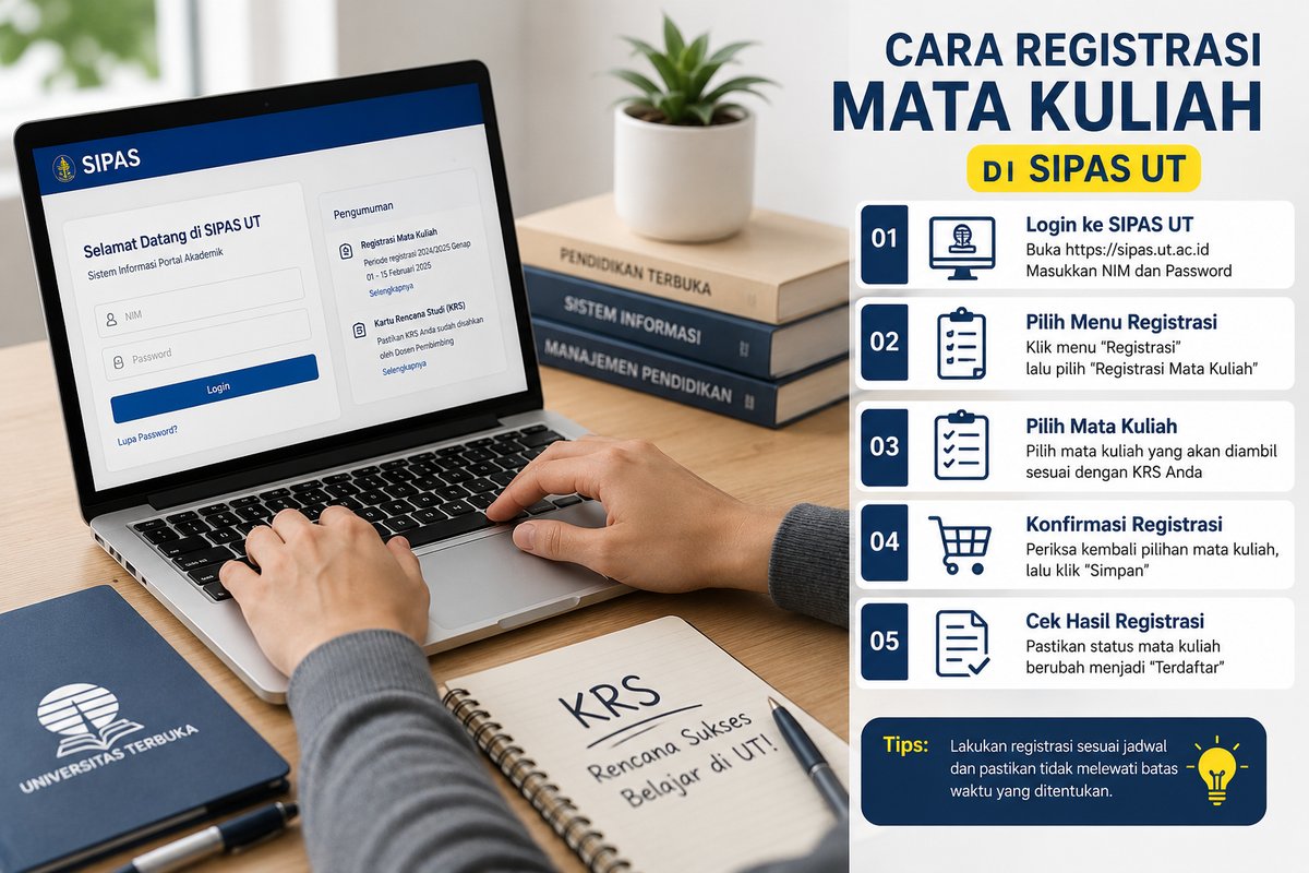 Cara Registrasi Mata Kuliah