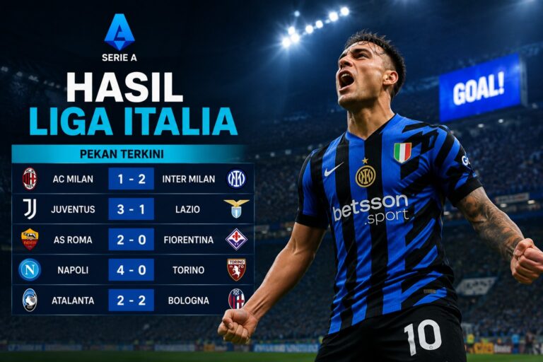 Hasil Liga Italia Terbaru Jadi Sorotan Pecinta Serie A