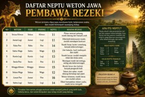 Daftar Neptu Weton Jawa Pembawa Rezeki Menurut Primbon