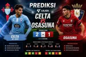 Prediksi Celta vs Osasuna Jadi Sorotan La Liga