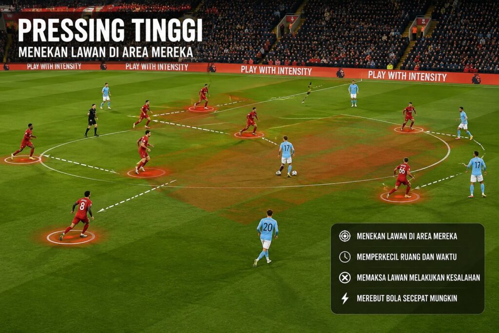 Tim Dengan Pressing Tinggi Dalam Sepak Bola Modern