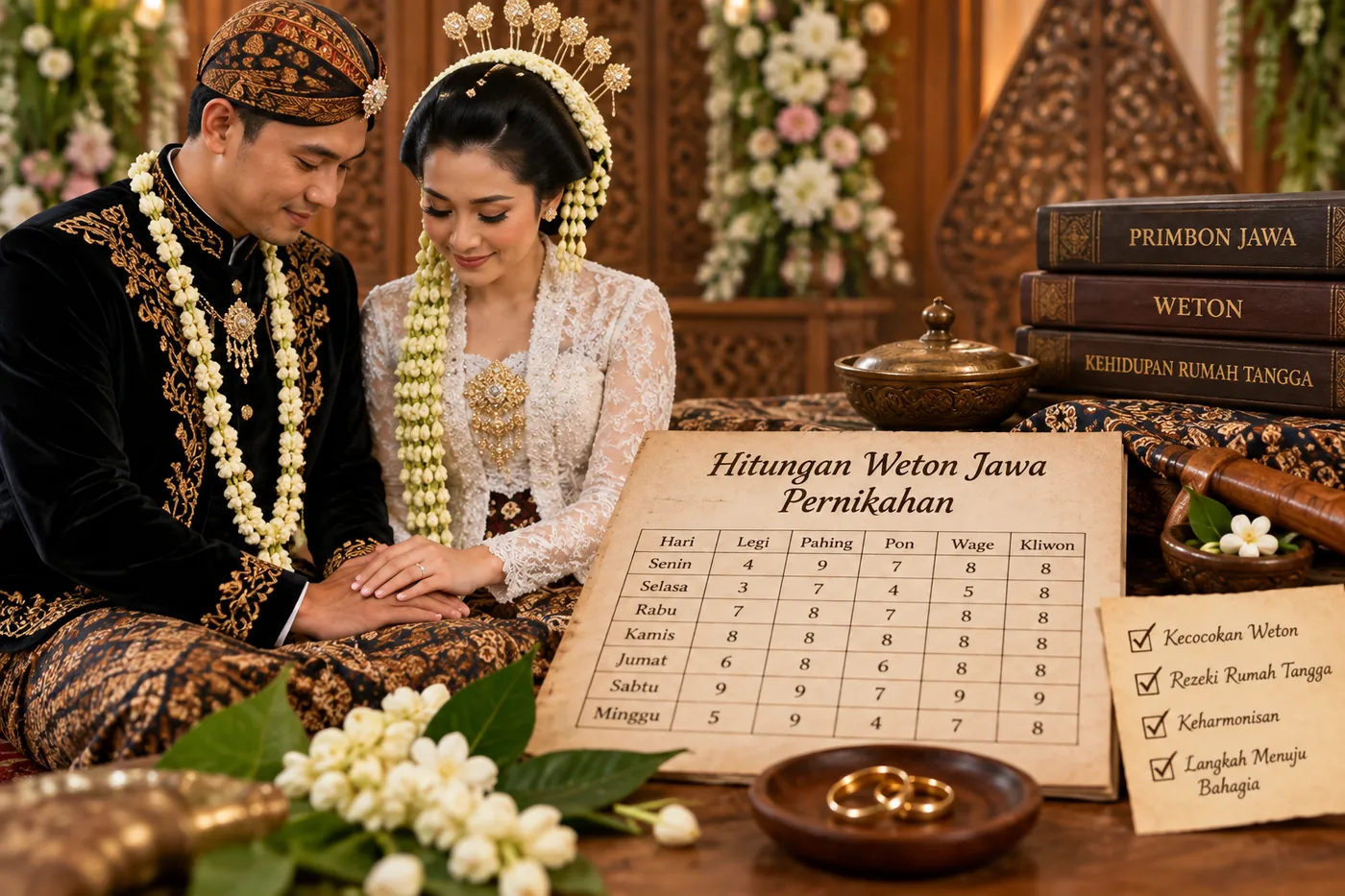 Hitungan Weton Jawa Pernikahan