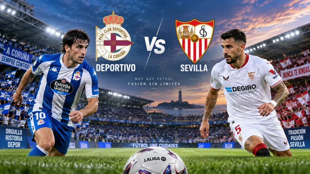 Pertandingan Deportivo vs Sevilla Jadi Sorotan Laga Eropa
