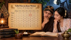 Tabel Kecocokan Weton Ketemu 24 Artinya Apa Menurut Primbon