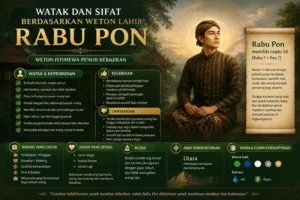 Watak Dan Sifat Berdasarkan Weton Rabu Pon Menurut Primbon